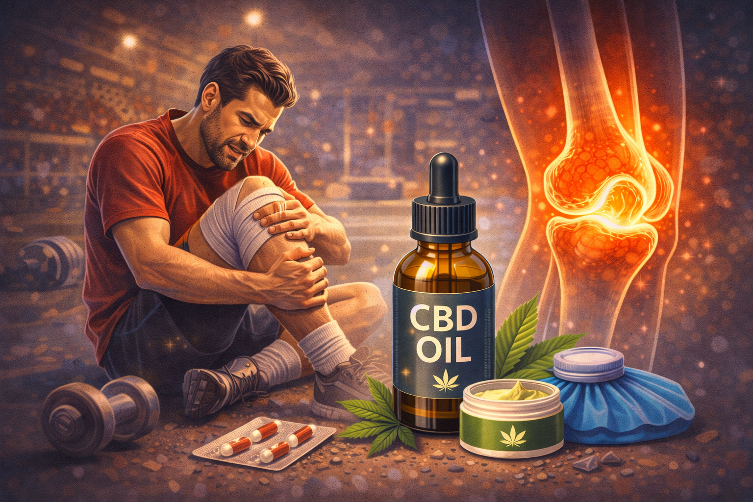 cbd blessure sport