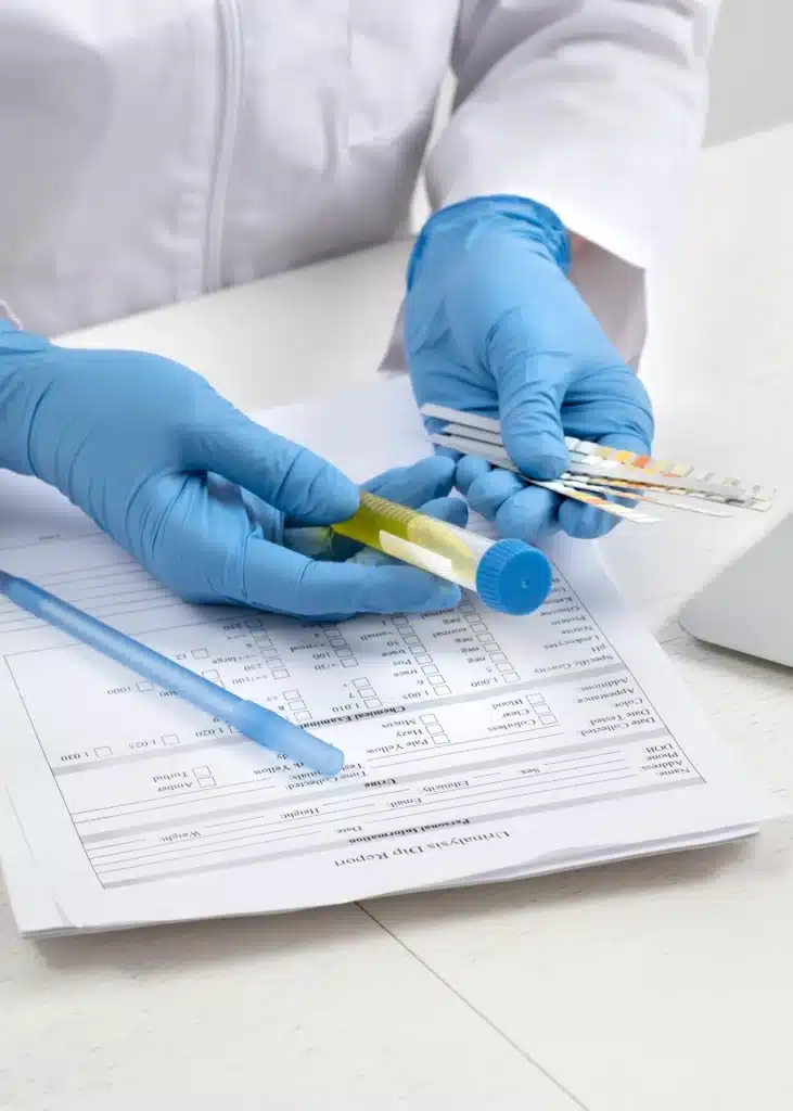 Analyse de test salivaire prouvant que les fleurs Buddy Boo HPC sans THC ne déclenchent aucun résultat positif.