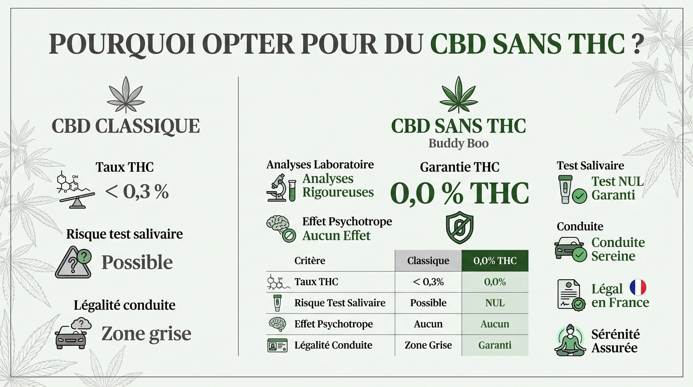 Fleur CBD Jack Herer sans THC et analyses de laboratoire