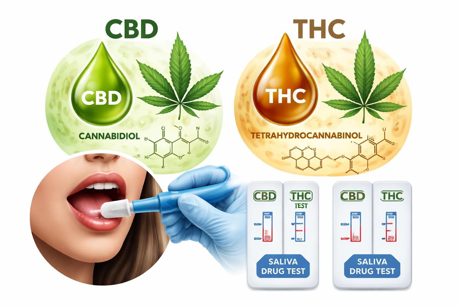 Descubre si el consumo de CBD puede influir en los resultados de un test de saliva y qué factores debes considerar para evitar un resultado positivo inesperado.