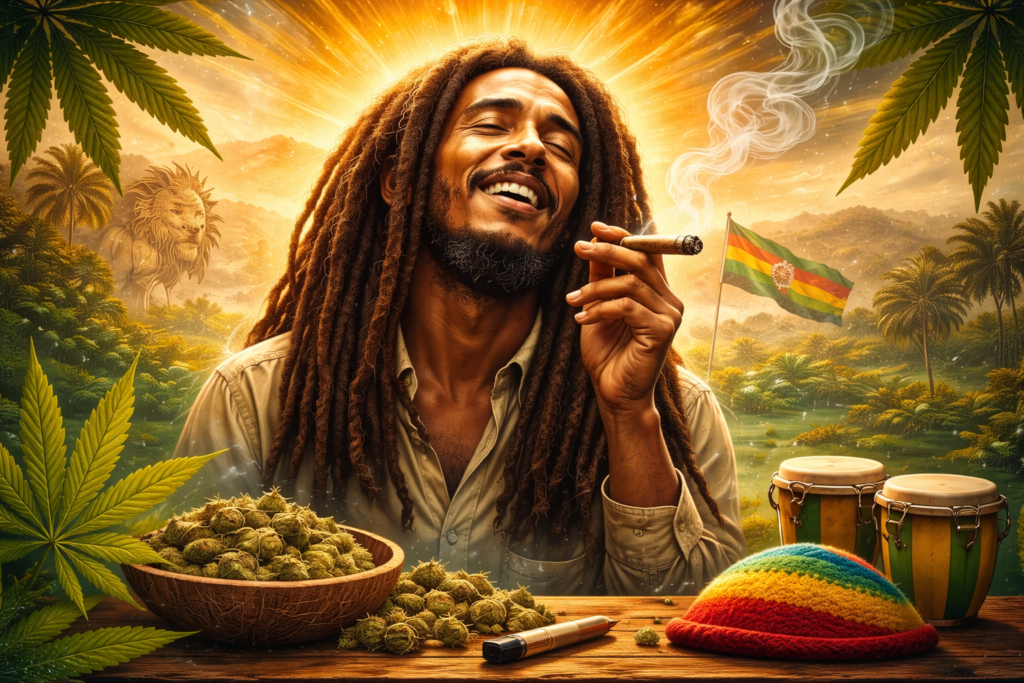 bob marley cannabis