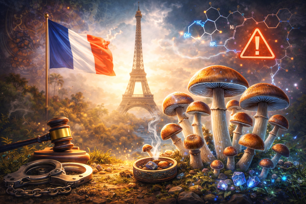 champignons hallucinogènes france