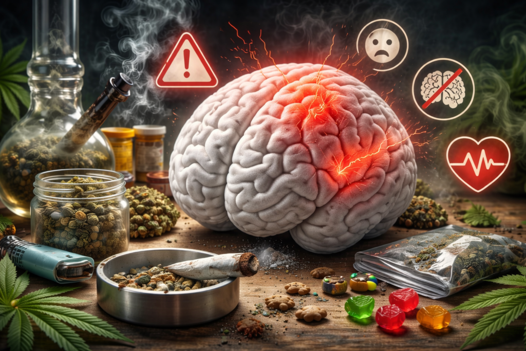 effets négatifs thc