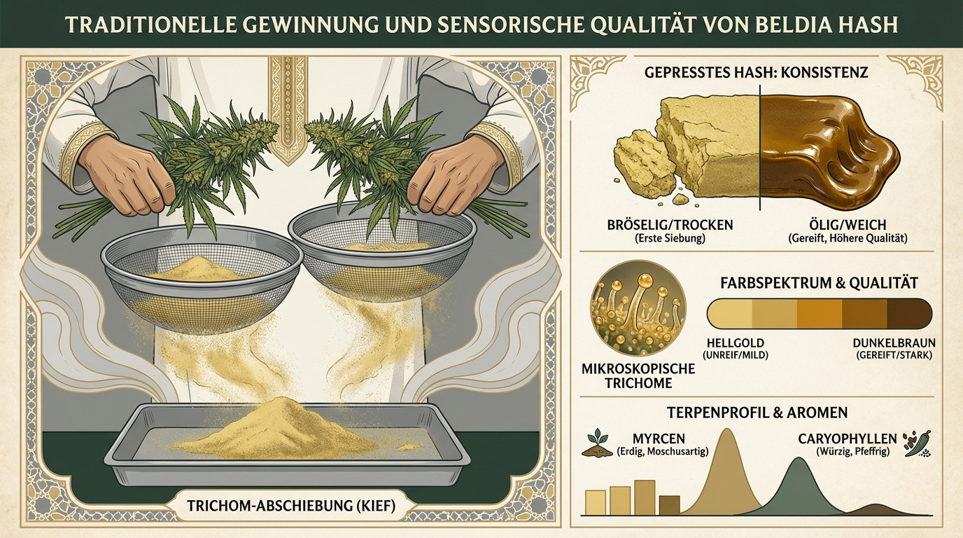 Beldia Hash | Marokkanische Landrasse aus dem Rif 2026