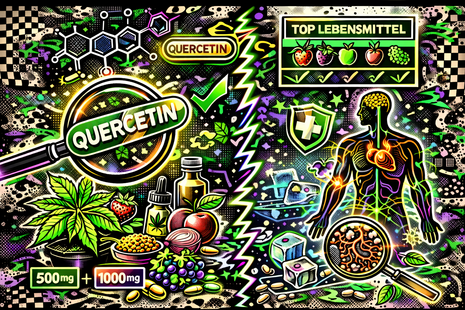 quercetin wirkung dosierung