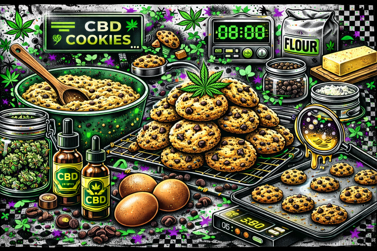 receta cookies cbd