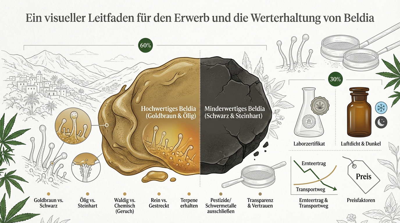 Beldia Hash | Marokkanische Landrasse aus dem Rif 2026