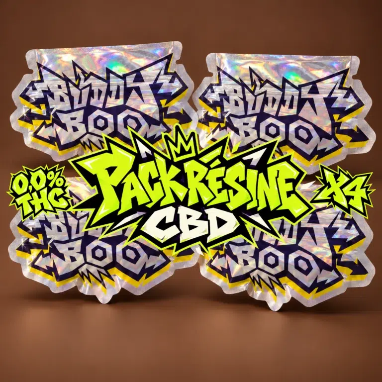 Pack résine CBD sans THC