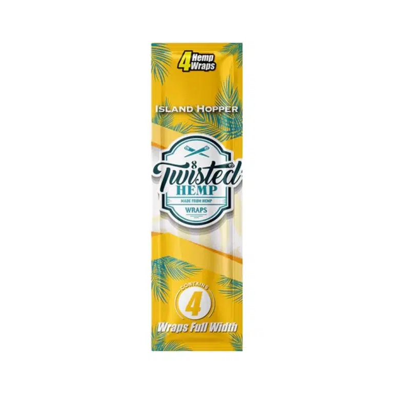 Twisted Hemp Island Hopper Blunt Wraps